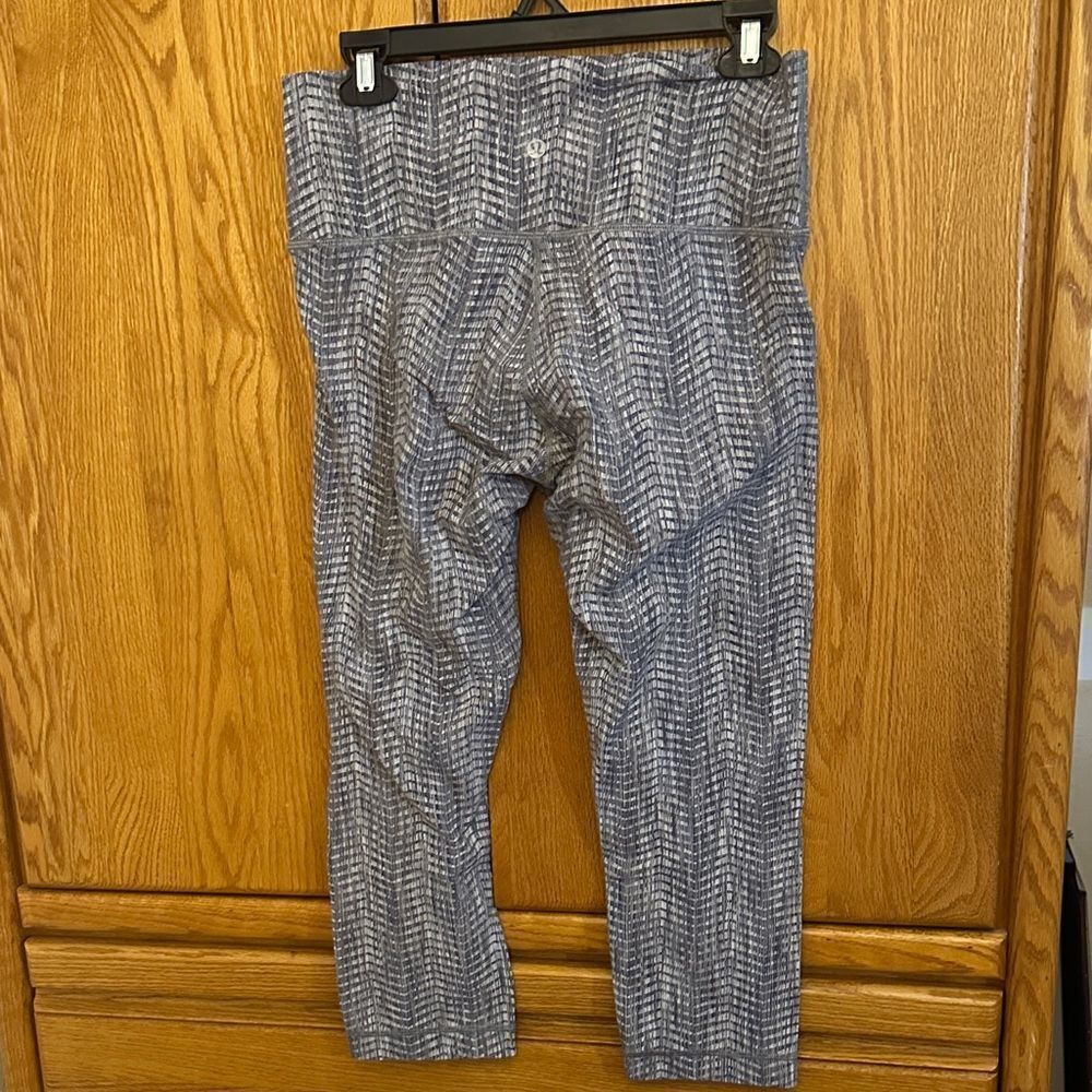 Lululemon wunder under cropped leggings